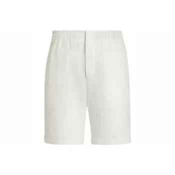 Ermenegildo Zegna Elasticated waist Linen Shorts