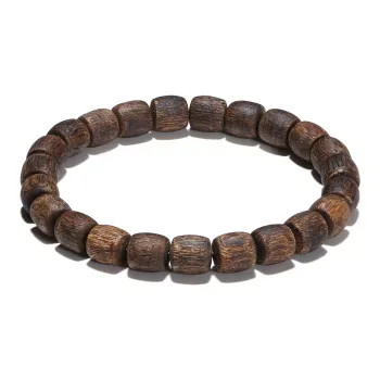 PUTUOSHANWENCHUANG Agarwood Bracelets Unisex