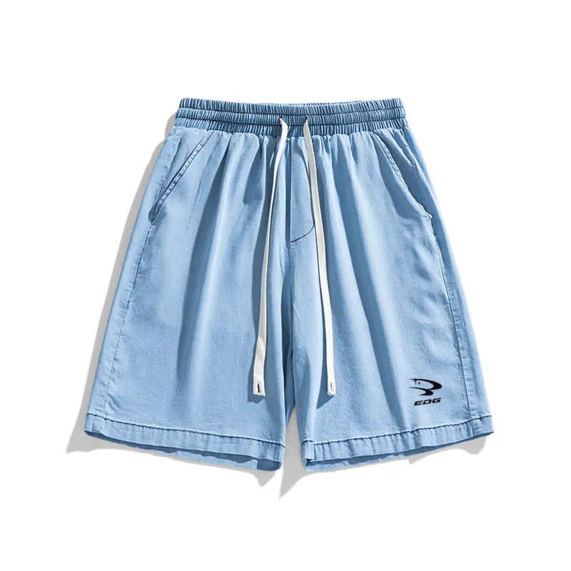 EDG Denim Shorts Unisex-8