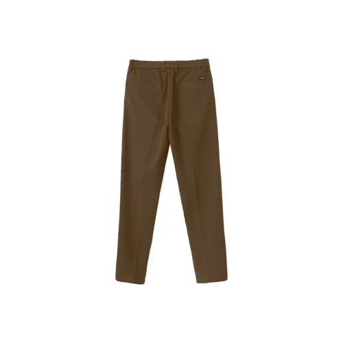 jeans med lige ben og marmor-tryk