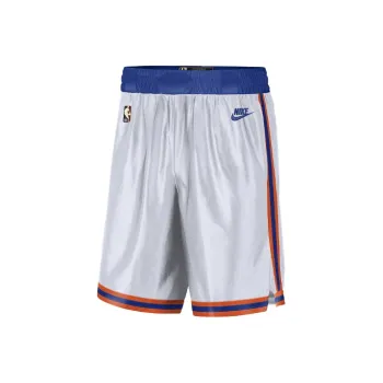 Nike DRI FIT NBA Basketball Shorts Men's White Blue