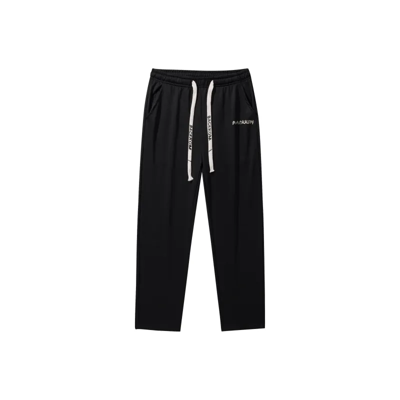 David Bakken Casual Pants Unisex Black-0