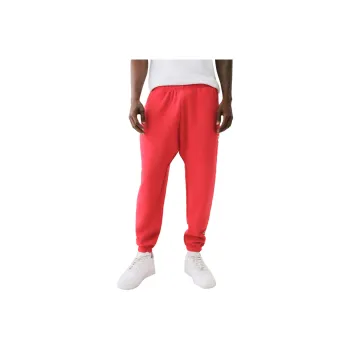 TRUE RELIGION Knitted Sweatpants Men's Red