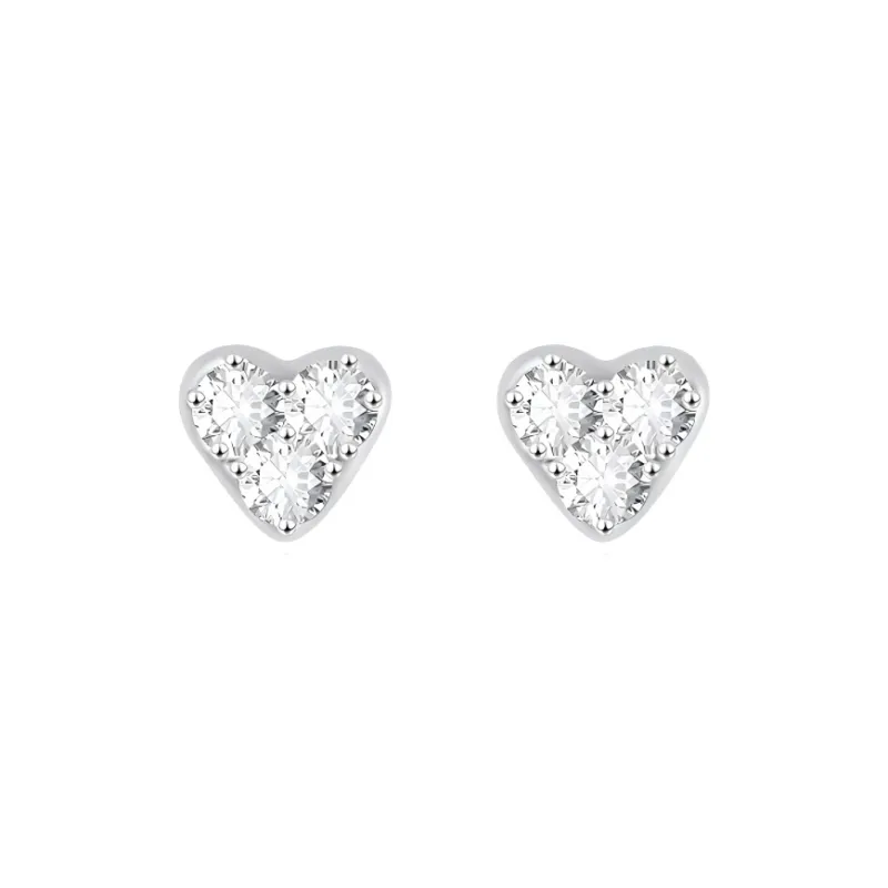 Daisy Dream 999 Fine Silver Stud Earrings Women's-0
