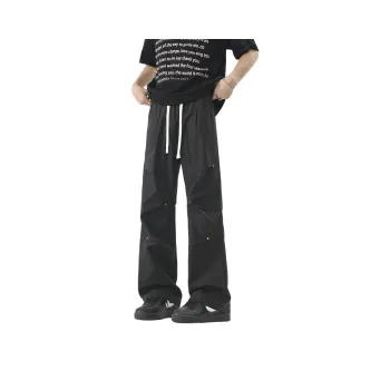 Mackyo Casual Pants Unisex Black