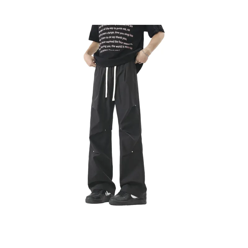 Mackyo Casual Pants Unisex Black-0