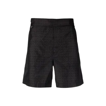 Givenchy Short Swimwear With Back Zip Pockets
