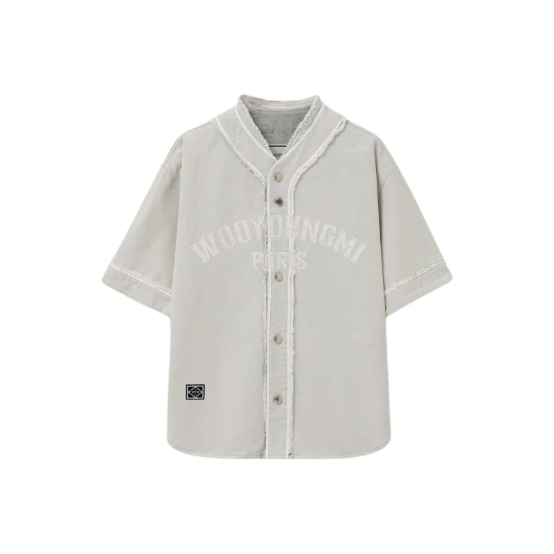 WOOYOUNGMI Shirts Men Gray-0