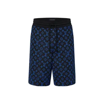 LOUIS VUITTON 2023 Monogram Hoodie And Shorts Set