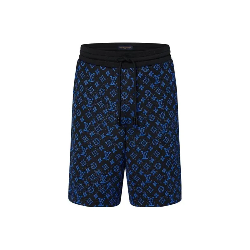 LOUIS VUITTON 2023 Monogram Hoodie And Shorts Set-0