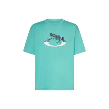 Oakley T Shirt Men's Aqua Green