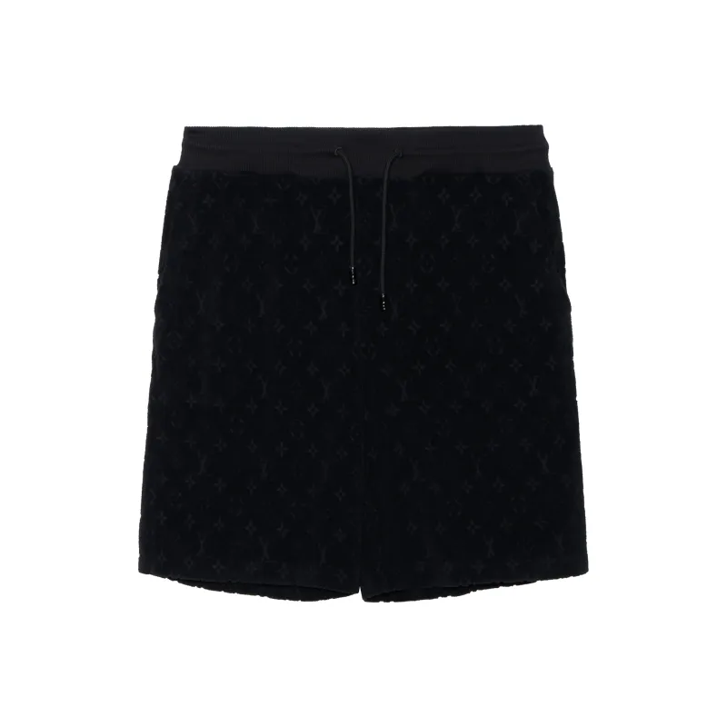 LOUIS VUITTON Monogram French Terry Shorts-0