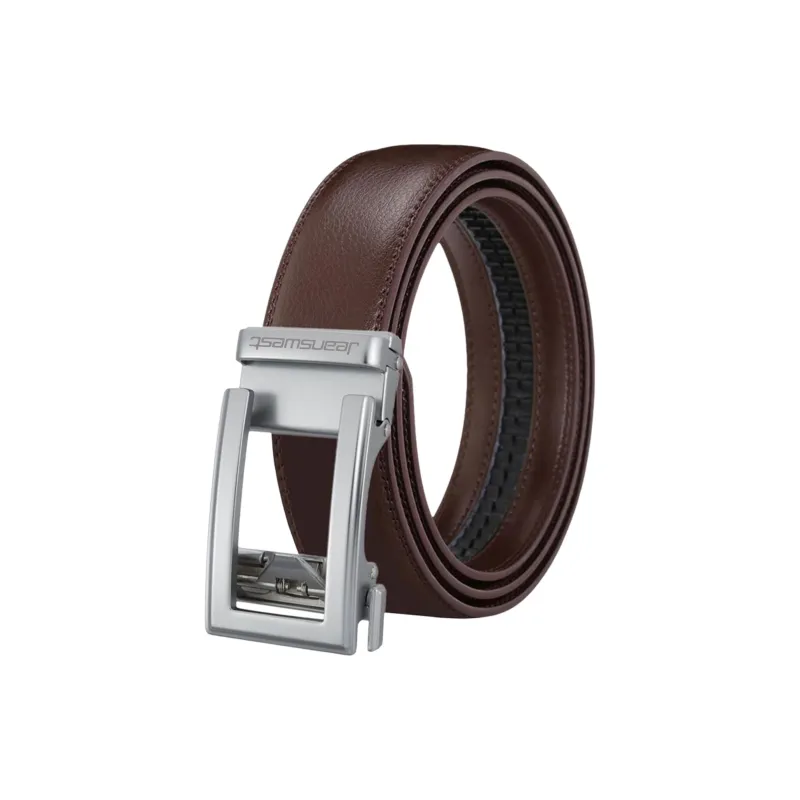 JEANSWEST Cow Split Leather Belts Men's 3.5cm-5