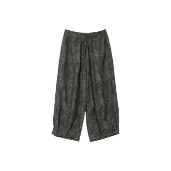 Needles SS25 Casual Pants Unisex Black