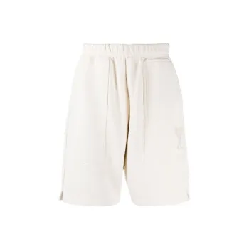 AMIPARIS Sports Shorts Men Ecru