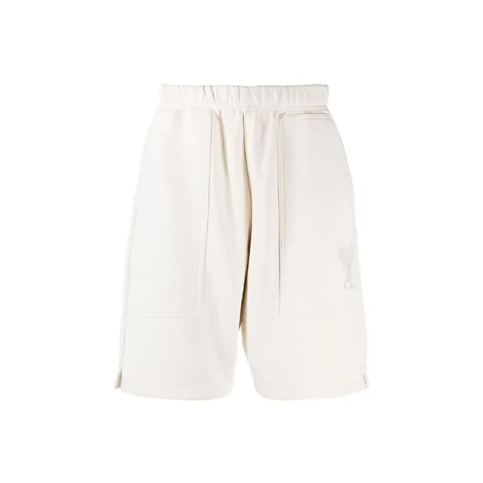 AMIPARIS Sports Shorts Men Ecru-0