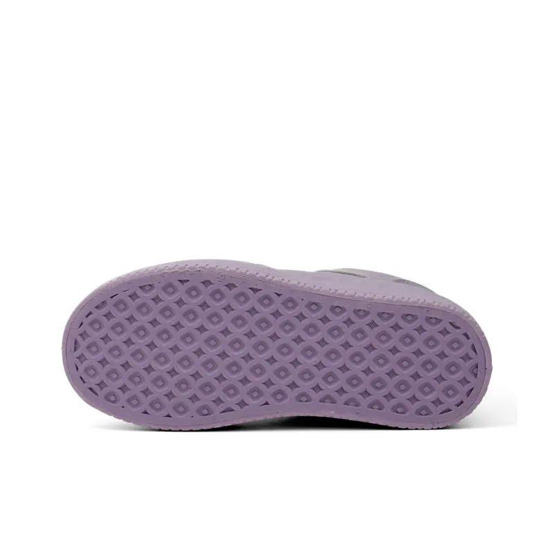 Mengsai Durable Lightweight Support Low-Top Skateboard Shoes Women's Purple-5