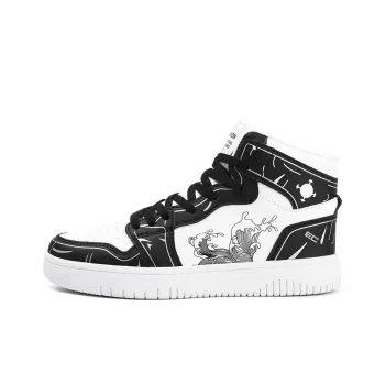 ENRICO COVERI Cushioning Abrasion Resistant Lightweight High Top Skateboard Shoes Men's