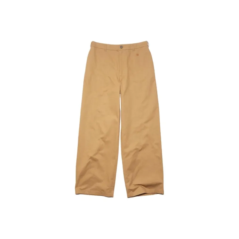 Acne Studios FW23 Casual Pants Unisex Camel Brown-0