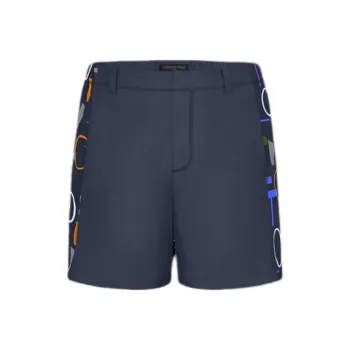 LOUIS VUITTON FW22 Casual Shorts Men's Blue