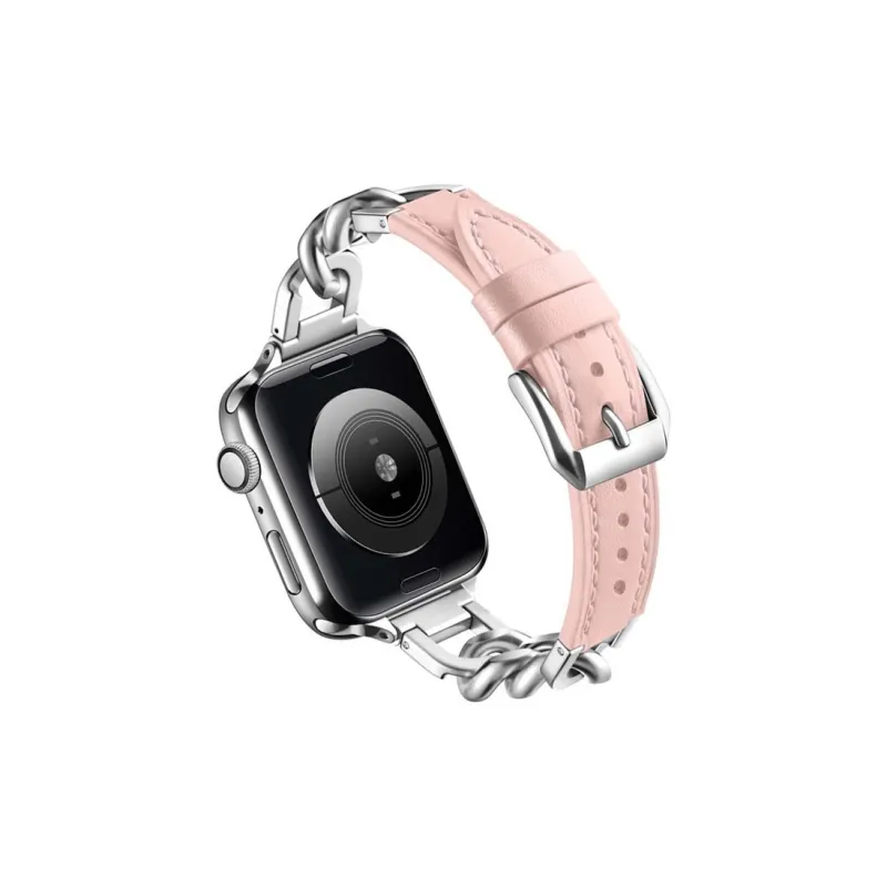 ZHENGGUANG Watch Band Apple Compatibility Genuine Leather Material-17