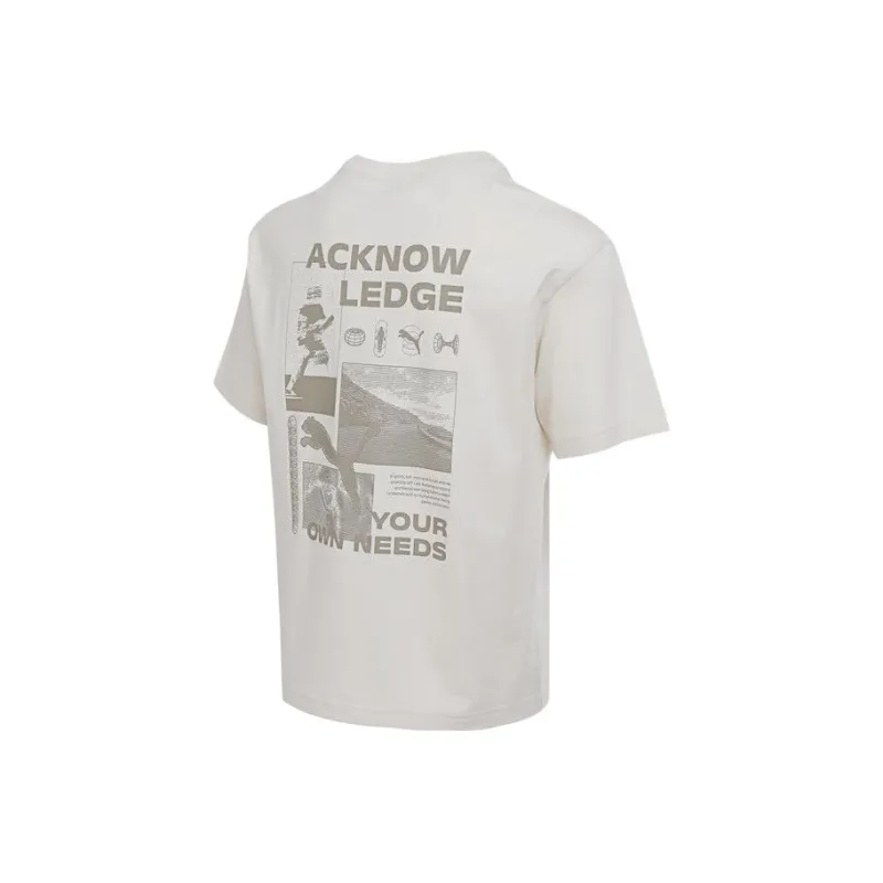 PUMA GRAPHICS SS25 T Shirt Men's Ecru-1