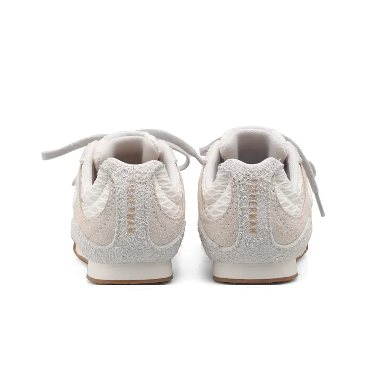 Cat&Sofa Cushioning, Wear Resistant Low Top Casual Shoes Unisex White-4