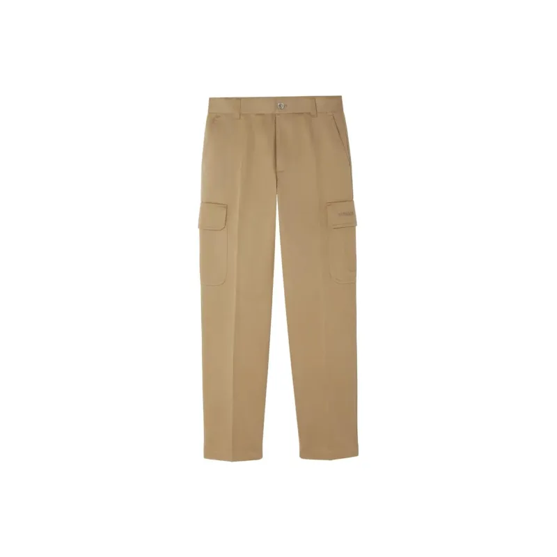 Versace Logo Embroidered Cargo Pants-0