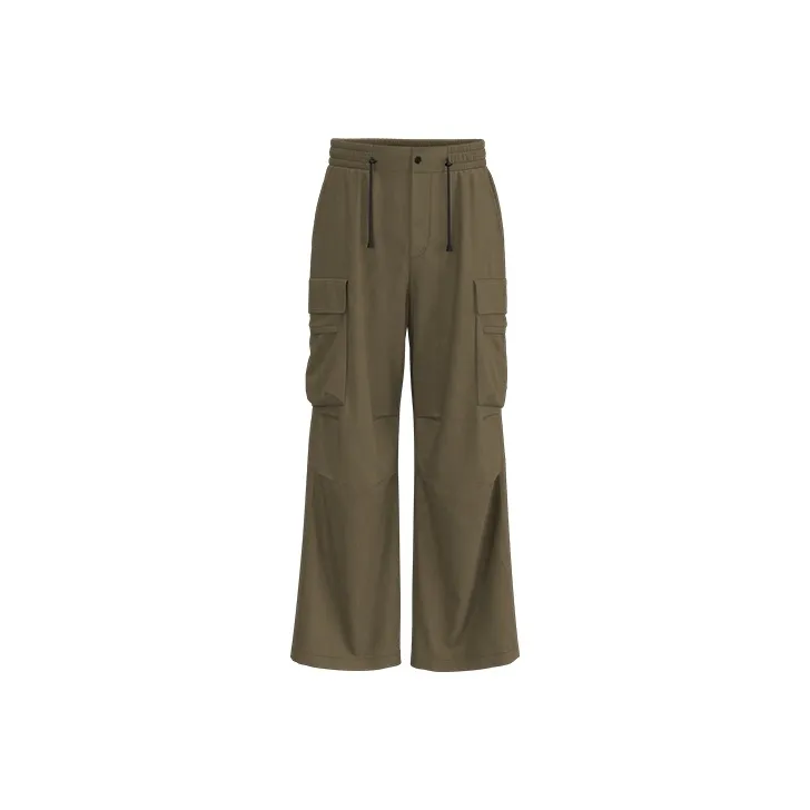 URBAN REVIVO Casual Pants Men's Dark Coffee Brown-0