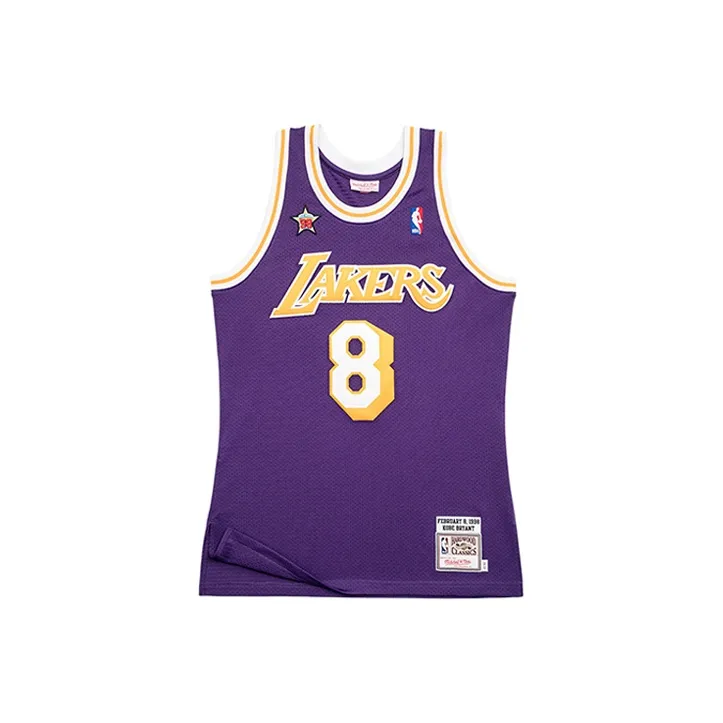 Mitchell & Ness Basketball Jerseys AU Player Edition First All Star Regular Season Kobe Size 8 Unisex Purple-0