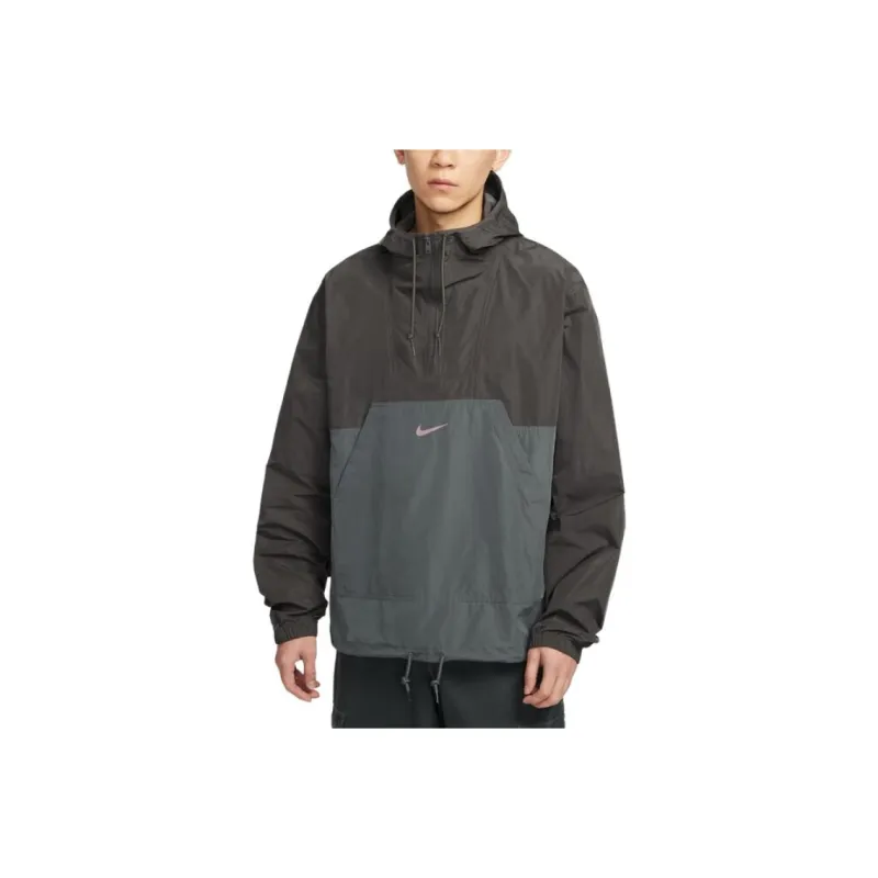 Nike ClubSportswear Sweatshirt Men's Medium Gray/Iron Gray/Umber Gray-0