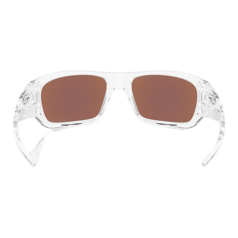 Oakley Plastic Rectangular Sunglasses Unisex Transparent-1