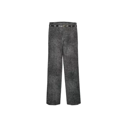 PRADA Belted Tailored Trousers