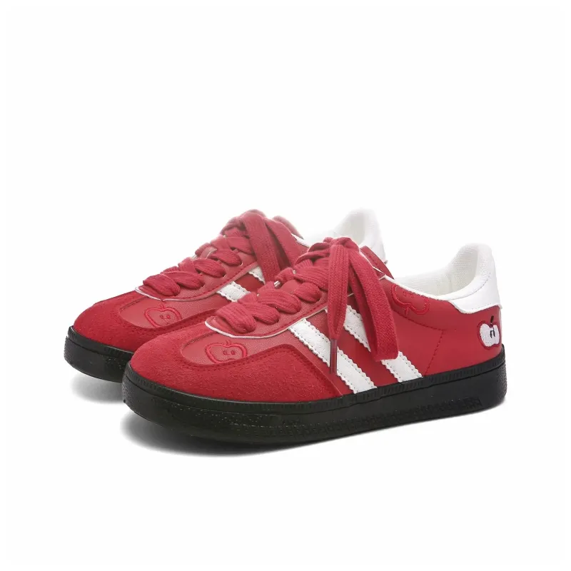 Anime Story Slip Resistant, Abrasion Resistant, Lightweight, Breathable Low Top Skateboard Shoes Women's-2