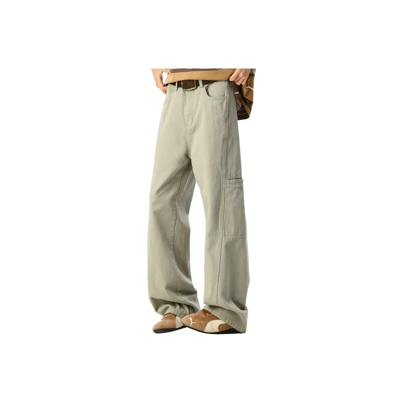 MARK WAFFLE Casual Pants Unisex-11