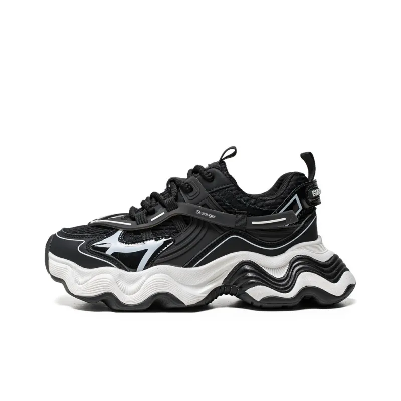 Slazenger Anti Slip Wear Resistant Low Top Chunky Sneakers Men's-0