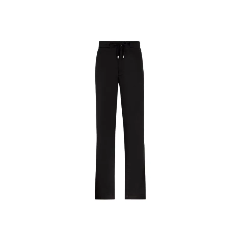 Roberto Cavalli SS24 Casual Pants Men's Black-0
