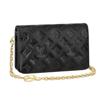 LOUIS VUITTON Pochette Coussin Black