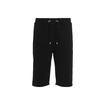 BALMAIN Knee-Length Drawstring Bermuda Shorts