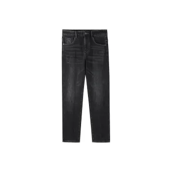 HLA Jeans Men Black Denim Gradient Dark 5G