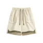 Beige Apricot & Gray Green