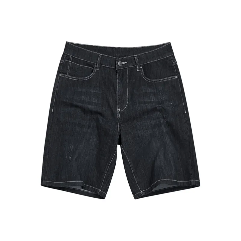 FAIRWHALE Denim Shorts Unisex 015 Dark Gray-0
