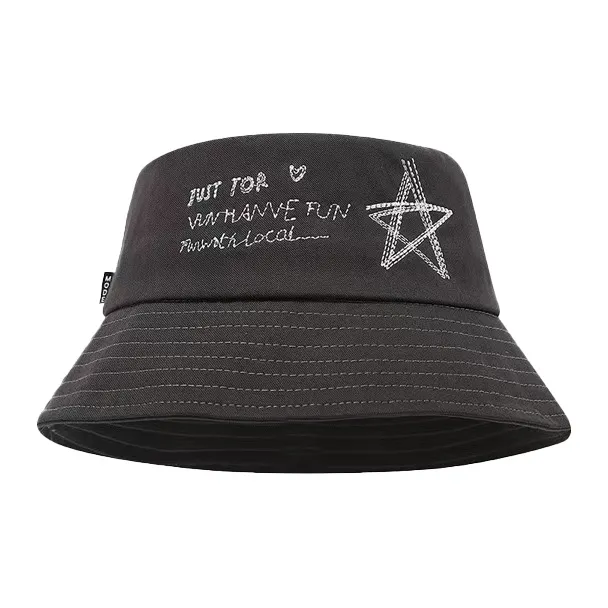 IOTS Polyester Bucket Hats Unisex-7