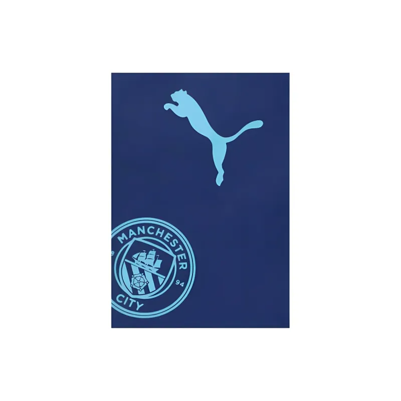 PUMA Manchester City F.C. Fabric Backpack Unisex Deep Navy Blue & Bright Lake Blue-2