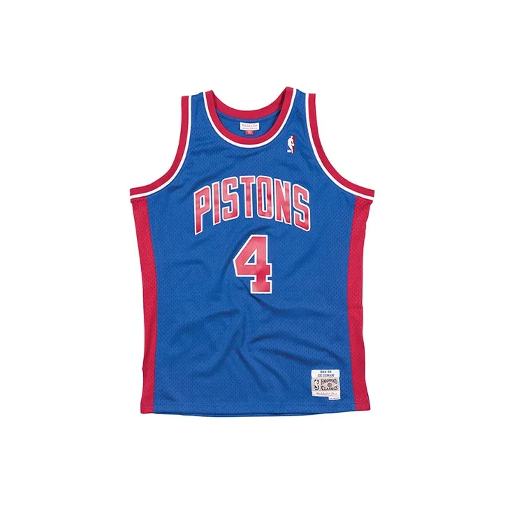 Mitchell Ness Basketball Jerseys Men Blue-0