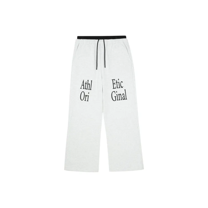 RASS Casual Pants Unisex Light Heather Gray-0