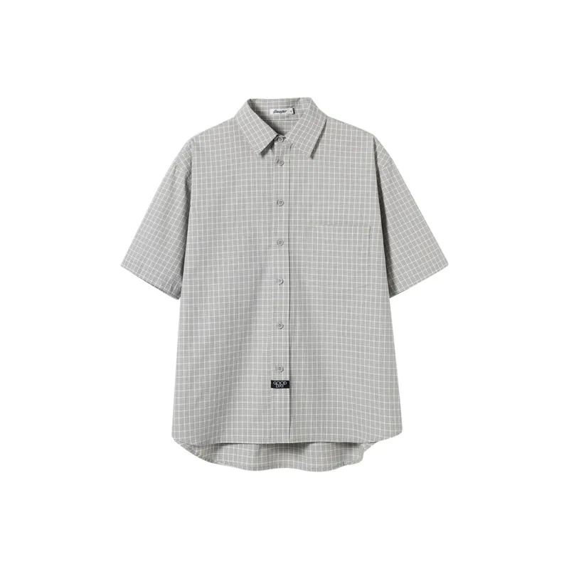 BEASTER Shirt Unisex Green Plaid-0