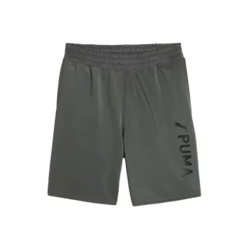 PUMA 8' Double Knit Graphic Training Shorts Casual Shorts Men's Mineral Gray