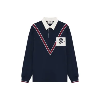 KENT&CURWEN Rose Collection SS25 Polo Shirt Men's Navy Blue