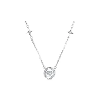 MISS TOOYA Sterling Silver Necklaces Women's